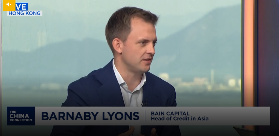 Bain Capital's Barnaby Lyons Joins CNBC Asia